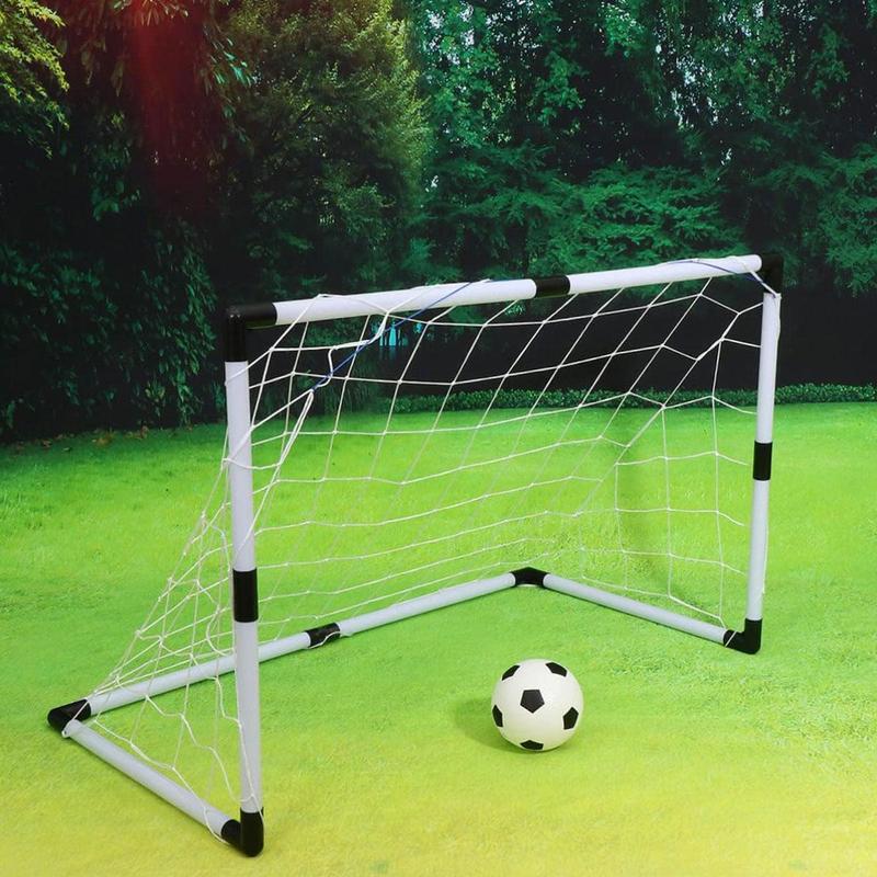 Product Introduction of Mini Football Goal Football Net Children'S Football Practice Indoor Outdoor Assembly Simple Ball Pump, With Net 22