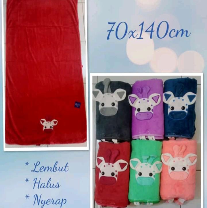 handuk microfiber cow 0