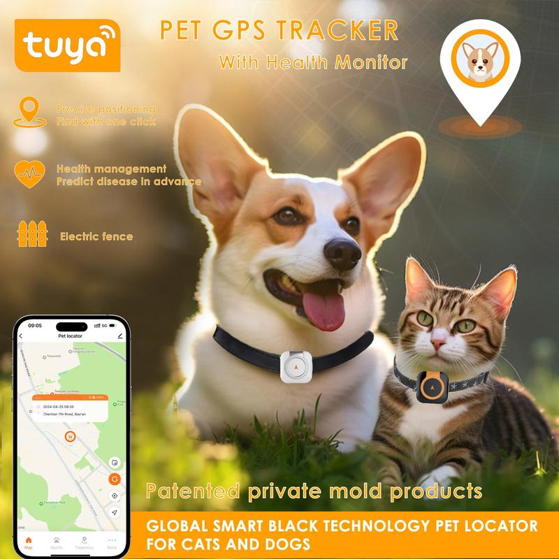 Product Introduction of [Ready Stock&COD]2024 newest design 4G GPS pet tracker real-time positioning fence health detection heartbeat and body temperature for pets 19