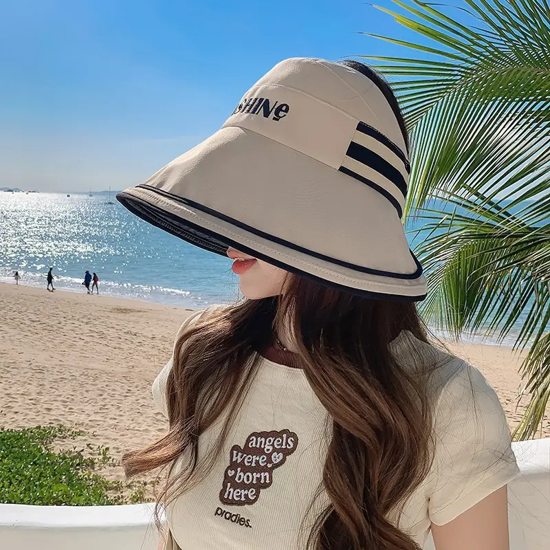 Mũ Chống Nắng Mùa Hè Cho Nữ, Chống Tia UV, Có Thể Gập Lại, Mũ Đuôi Ngựa, Mũ Ngư Dân, Mũ Che Mặt, Thích Hợp Để Che Mặt, Lý Tưởng Cho Các Hoạt Động Chống Nắng
