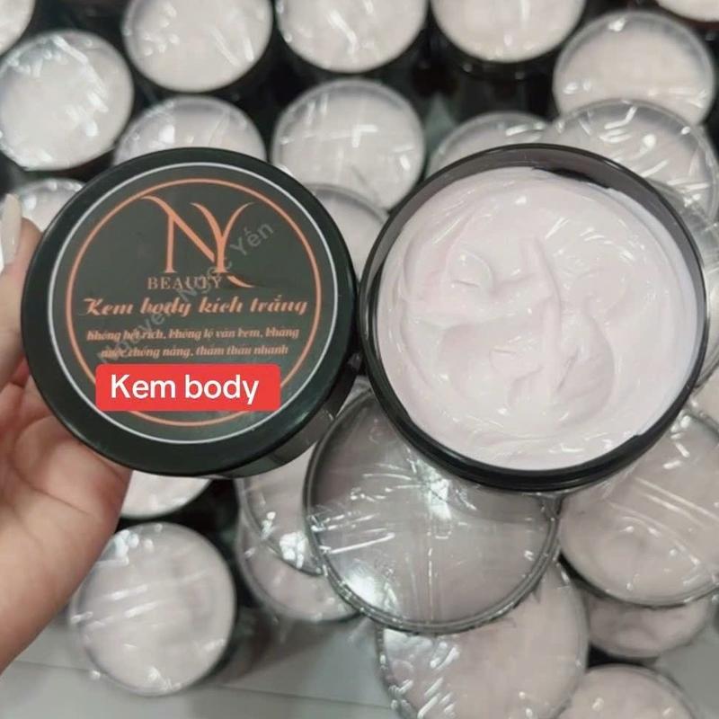 KEM BODY KÍCH TRẮNG ngọc yến beauty ( nữa kg ) dưỡng trắng da ban đêm cấp ẩm cho da Dưỡng Da Body
