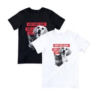 Gambar Tshirt Kaos Adopt Don't Shop! Save a Life dari JAAN Domestic Shop Kab. Bogor 2 Tokopedia