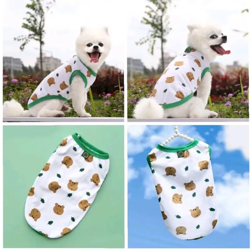 Pet shop bella * Kaos anabul musim panas tipis lembut 0