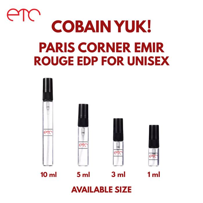 Gambar DECANT Parfum Pendora Scents Rouge EDP for Unisex - Try Me 1ml dari ETC Official Store Kota Administrasi Jakarta Selatan Tokopedia