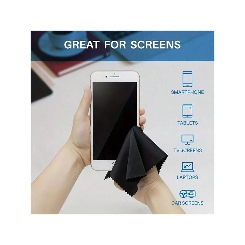 100/30/20/10/5pcs Reusable Glasses Cleaning Cloth, Jewelry, Jewelry, Electronics And Other Multipurpose Cleaning Camera Smartphone 5