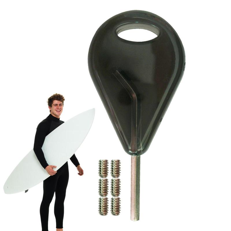Chìa Khóa Vây Lướt Sóng, Có Ốc Vít, Chìa Khóa Hex, Thay Thế Chìa Khóa Vây Nhẹ Cho Ván Đánh Thức, Ván Dài, Phụ Kiện Ván Lướt Sóng 8