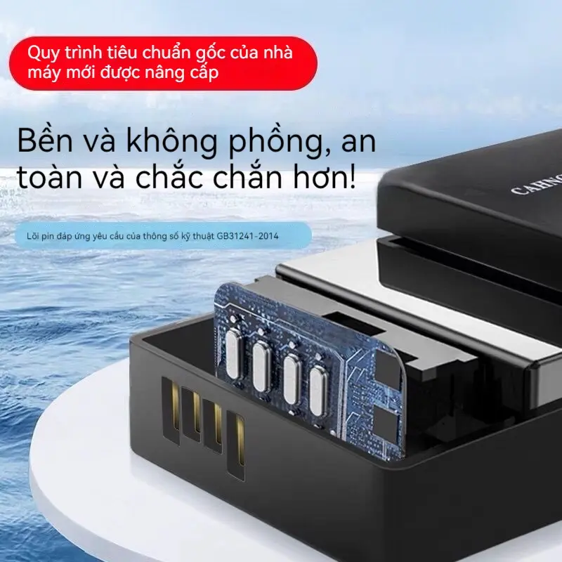 Bộ sạc pin máy ảnh, dành cho máy ảnh Olympus U5000, U5010, U7010, U7020 Phụ Kiện 7