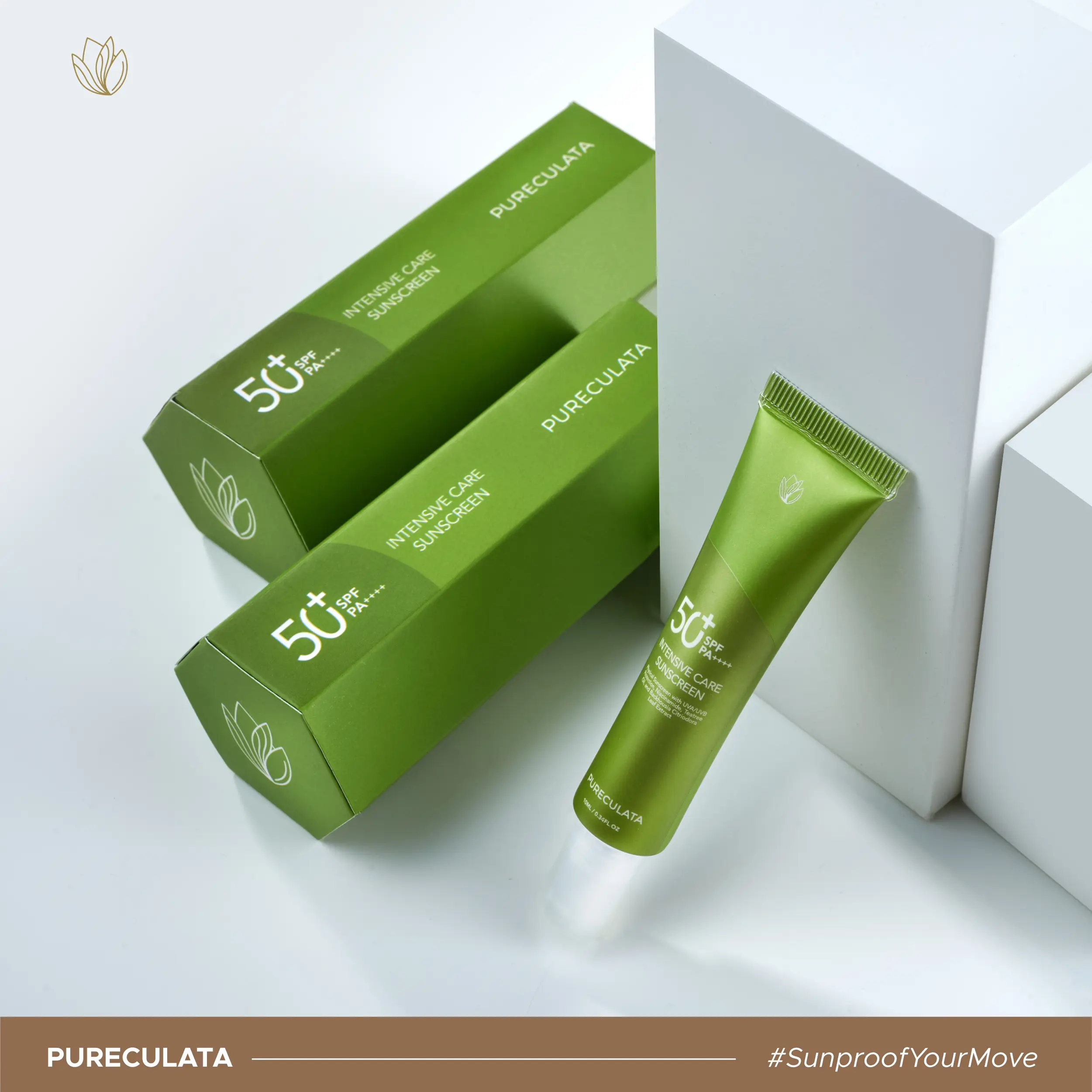 Intensive Care Sunscreen SPF 50+ PA++++ (Pureculata Sunscreen Series)