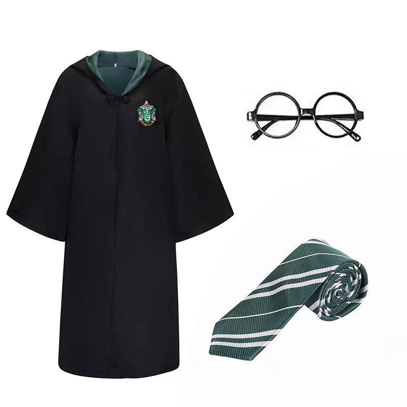 Product Introduction of Dress-up Suit Hot-Selling Crossdressing Magic Robe Gryffindor School Uniform Robe Cloak Cosplay Costume 5