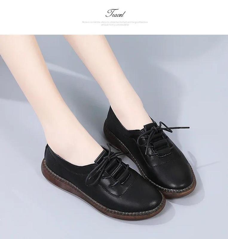 Product Introduction of Pumps Women's Spring and Autumn Soft Soled Flats Comfortable Work Shoes Girls' Mom Shoes 33