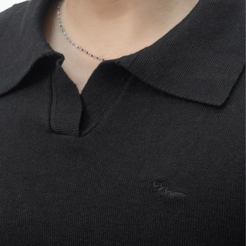 MÃ 16 [ ÁO POLO DỆT KIM TRƠN KHÔNG SỌC LƯNG ]  Áo polo dệt kim cao cấp ( TẶNG VỚ ) Menswear Nam 7