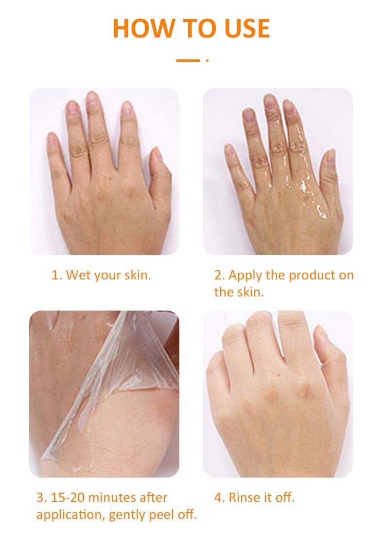 Product Introduction of Orange Peel Lotion Peeling Oil Body Lotion Mild Exfoliating Gel Lotion Orange Peeling Lotion 18