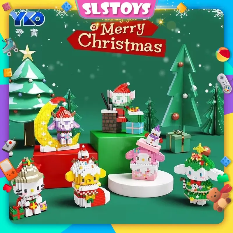【未開封】【未使用】ROBOKOBO ストラップ　merry Christmas 486PCS SEMBO 601097 Christmas tree music box – Joy Bricks