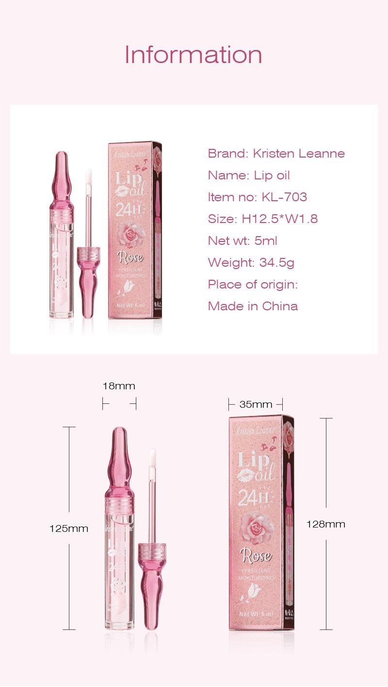 Product Introduction of Hydrate Your Lips with Rose Petal Lip Treatment Skincare Comfort Moisturize lip  matte lipstick  set Gloss Lipgloss 6