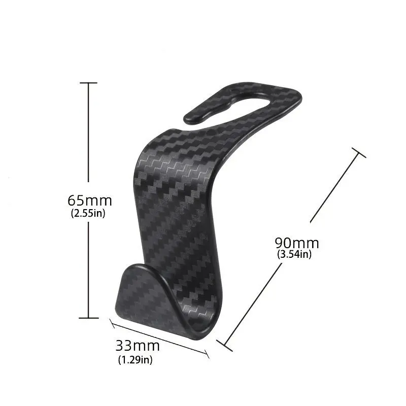 Car Seat Headrest Hanging Hook, Car Accessories, Car Stuff, Universal Car Seat Storage Hook, Car Essentials, Fiat 500 Accessories, Automotive, Holder 1