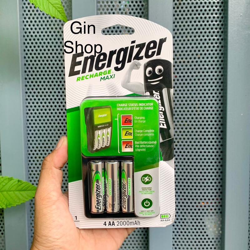 MÁY SẠC PIN ENERGIZER CHVCM4 ( kèm 4 pin sạc AA 2000MAH )