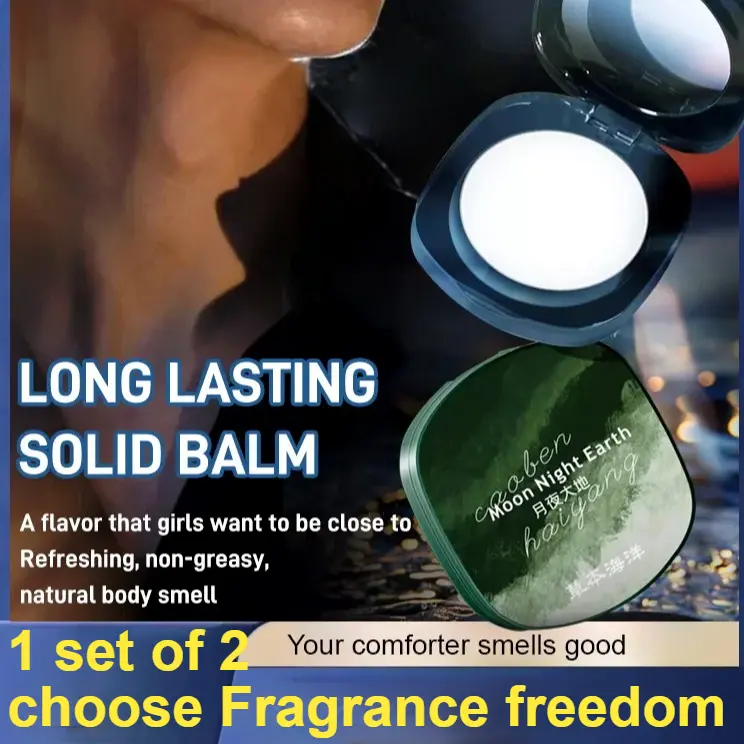 viviking Solid balm, portable, long-lasting light fragrance, fresh and charming