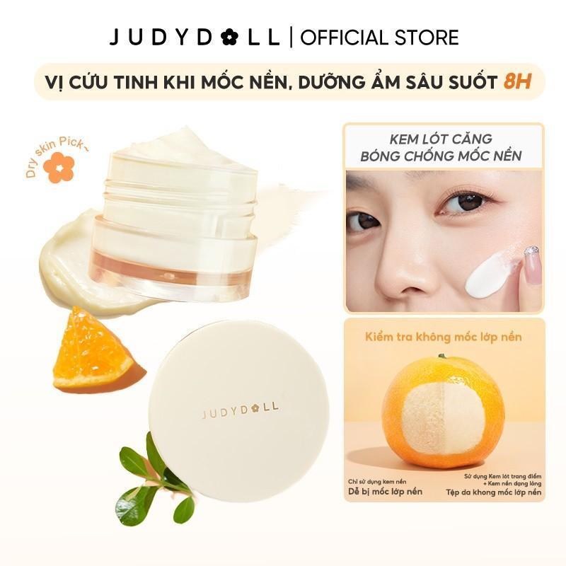 Kem Lót Trang Điểm JUDYDOLL 30g Dưỡng Ẩm Hương Quýt Biển Nâng Tone Kiềm Dầu Mịn Lì Thu Nhỏ Lỗ Chân Lông dpc nang lot kem  lót phấn  nước  cushion 3