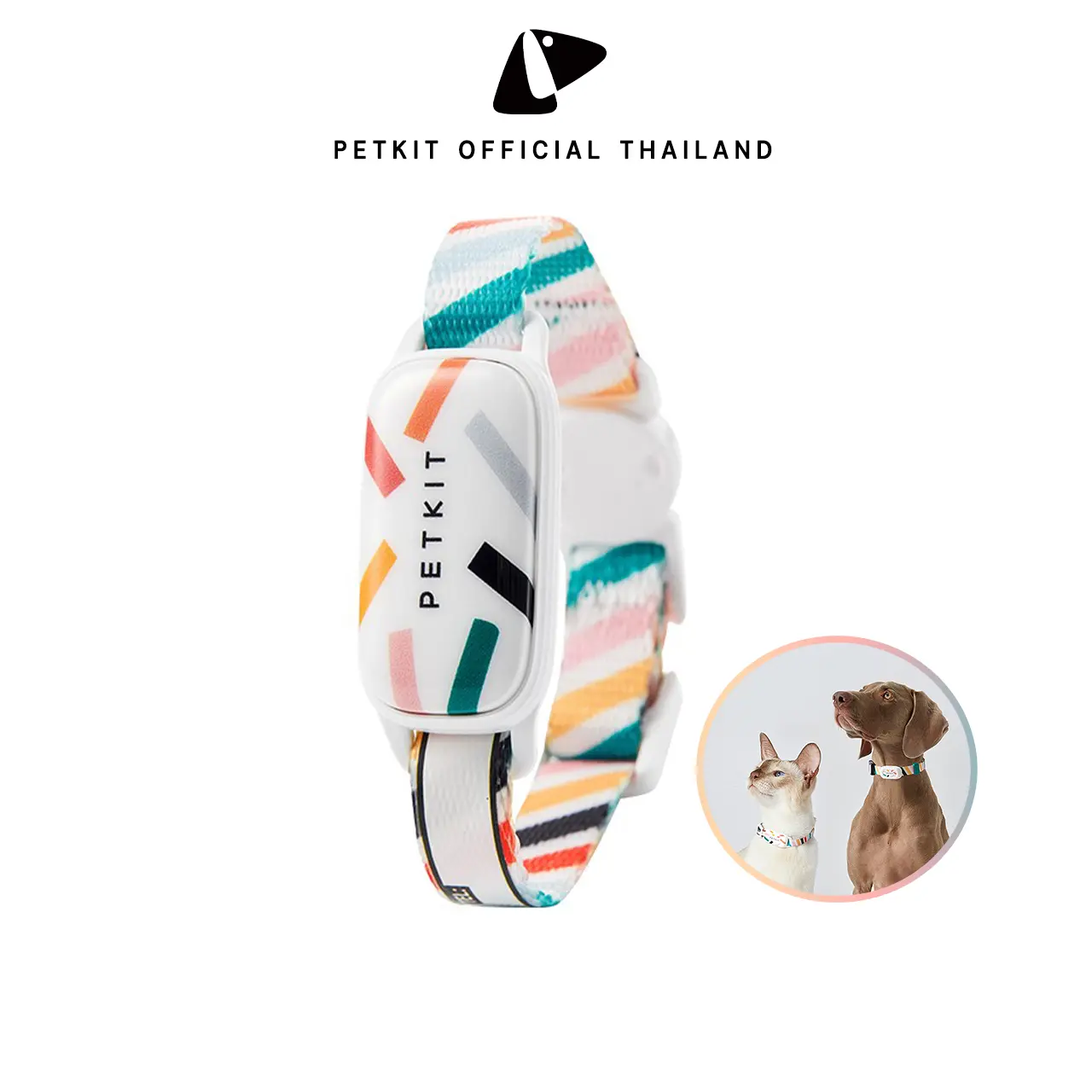 PETKIT Smart Pet Activity Monitor (ไม่ใช่gpsไม่สามารติดตามได้)  ปลอกคออัจฉริยะ​สำหรับ​สัตว์​เลี้ยง​เชื่อมต่อแอพได้