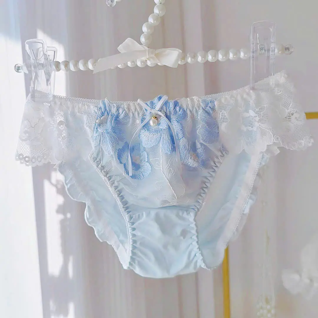 Bᶖg SIZE QUẦN LÓT NỮ NHẬT LƯNG REN THÊU HOA GỢI CẢM, SEXY