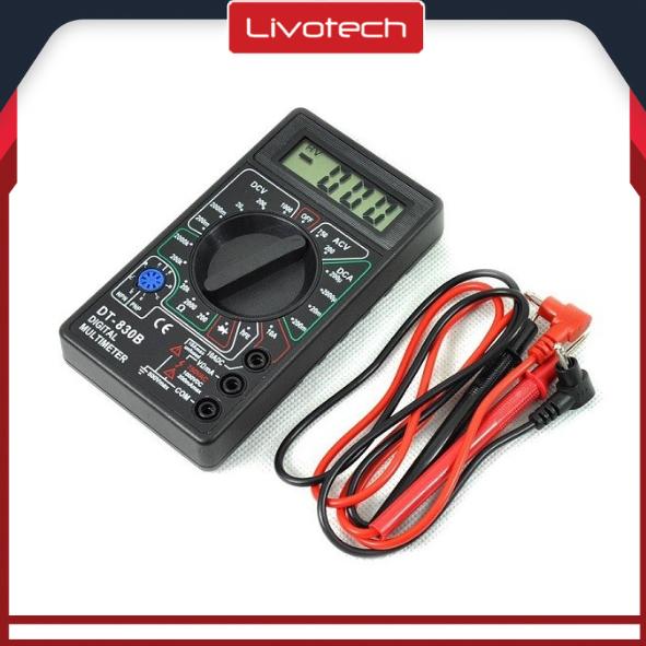 DT830B Multitester Digital + Baterai Avometer Pocket Saku Multi 1