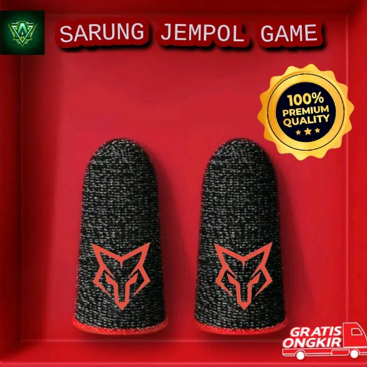 SARAFOX Sarung Jempol Gaming Mobile Ff Pubg Anti Licin