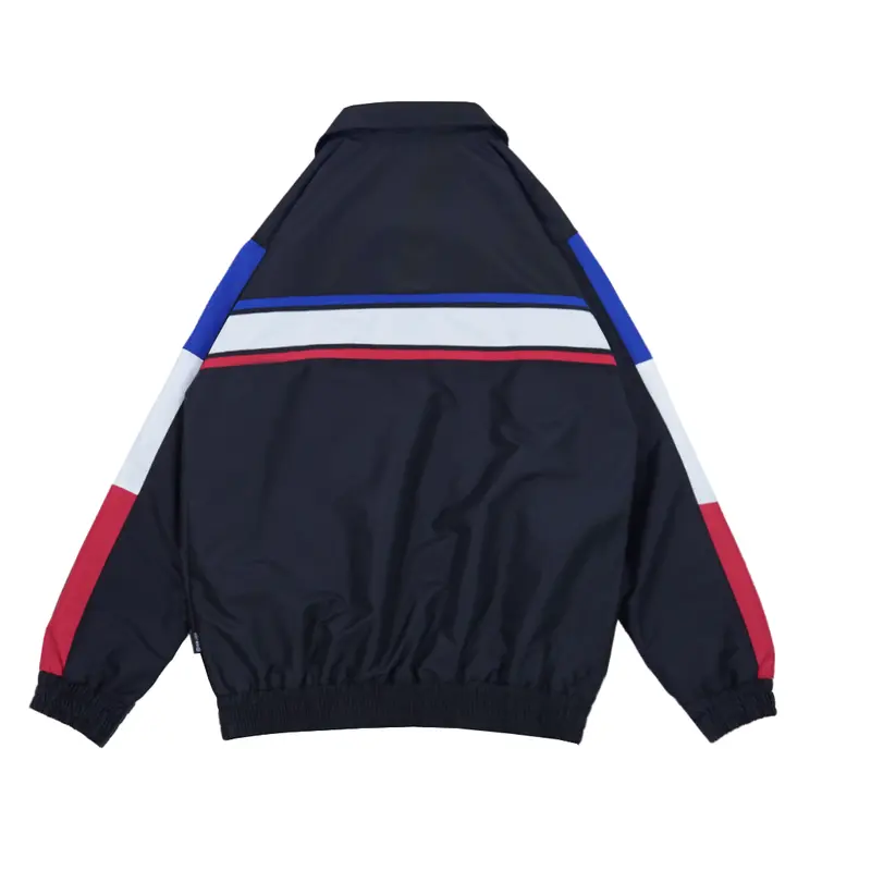 Dobujack Track Suit Jacket Trump Black Strip Blue 1