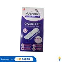 Gambar ANDALAN OVULATION TEST BOX 3 CASSETTE dari Apotek Farma Medika by GoApotik Kota Tangerang Selatan 1 Tokopedia