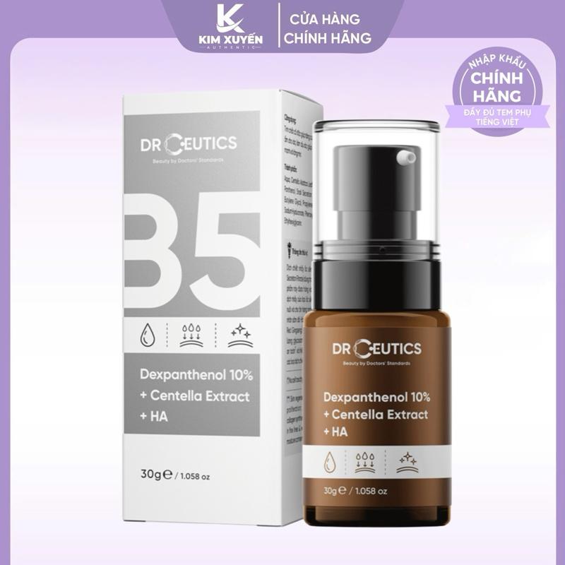 DR CEUTICS B5 Serum tinh chất Dexpanthenol 10% + Centella Extract + HA 30g Skincare
