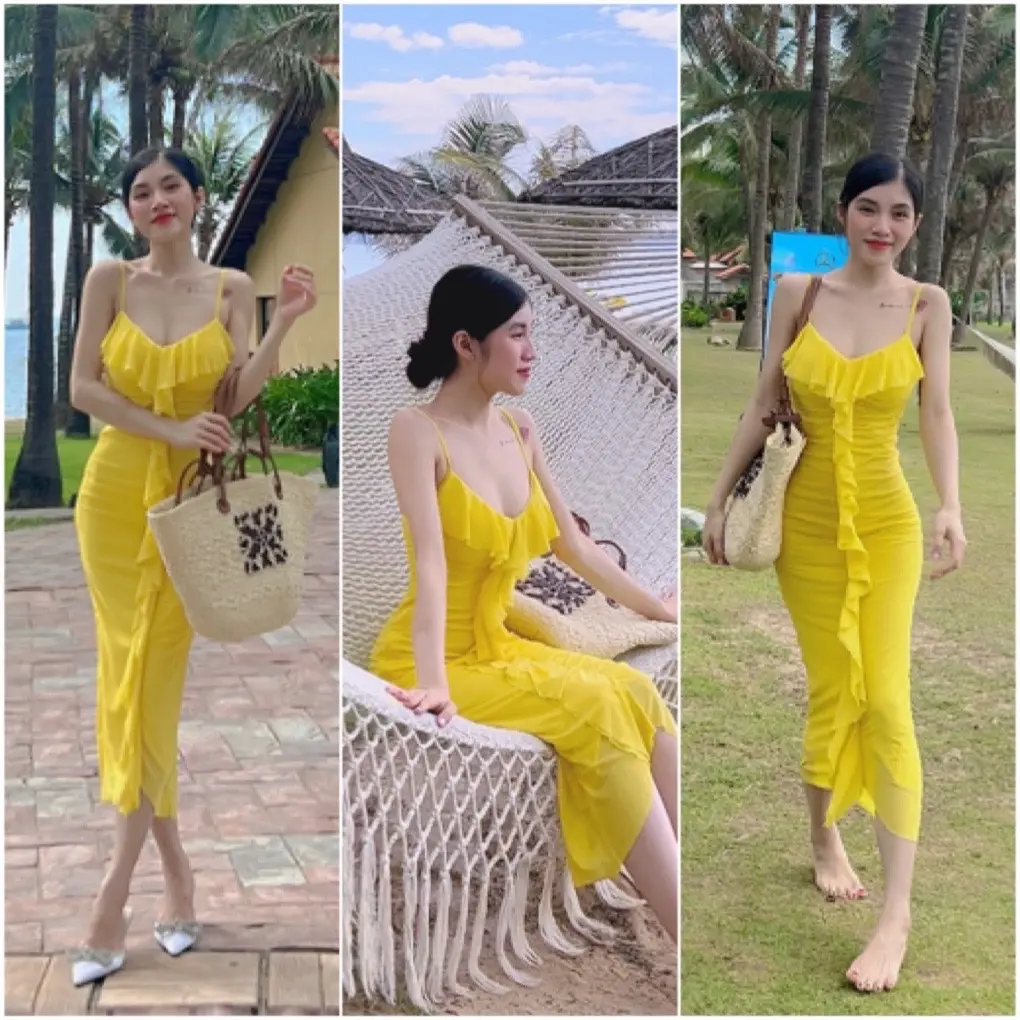 - D1 ĐẦM BODY 2S BÈO THUN LƯỚI Nữ