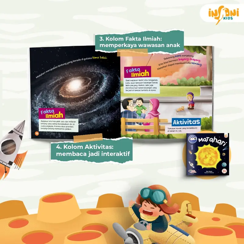 Buku Anak Seri Alam Semesta 1 Set (3 Buku) 2
