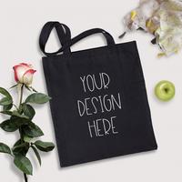 Gambar Totebag Kanvas Hitam Custom Sehari Jadi Free Design Full Color 30x40Cm dari AKASYAHSHOP Kota Administrasi Jakarta Selatan 3 Tokopedia