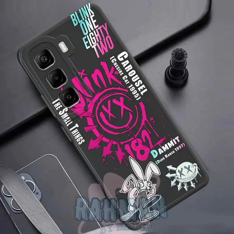 Case compatible for Infinix Hot 50 Pro Plus - 50 Pro - 50 5G - 50 4G Fashion Image Keren Casing Handphone Kasing HP Pelindung Belakang Handphone TPU -  NC08 3