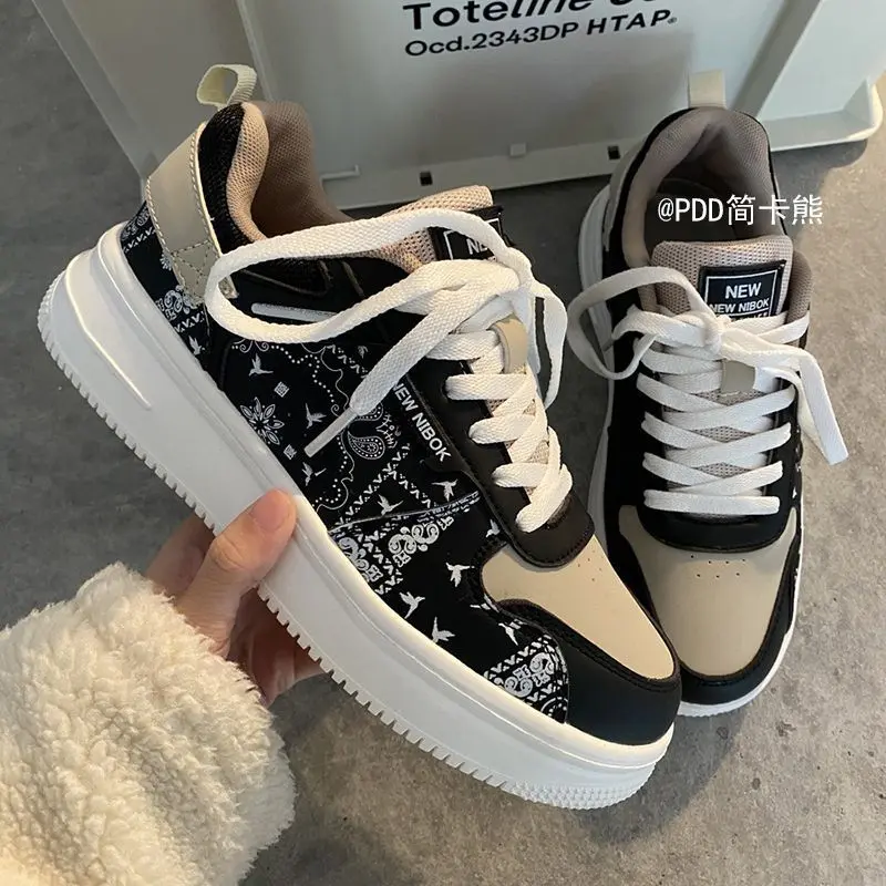 Giày Trượt Ván, Trắng, Phong Cách Hồng Kông, Pailey Cổ Điển Dễ Phối Đồ, Phong Cách Preppy, Thích Hợp Cho Thể Thao, Trang Phục Mùa Hè， Sneaker， Shoes， Nam