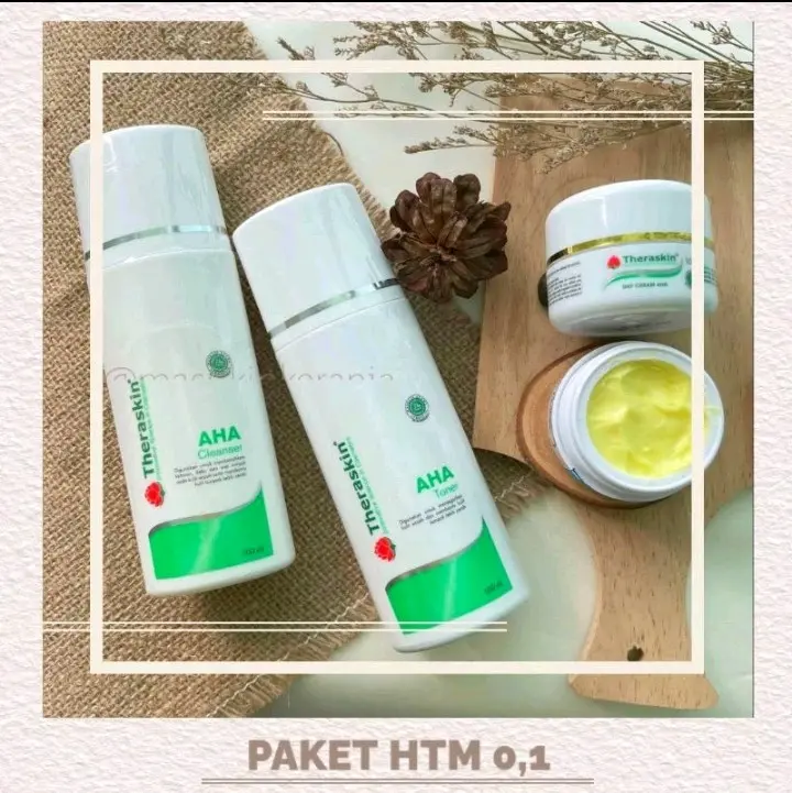 paket perawatan wajah flek theraskin