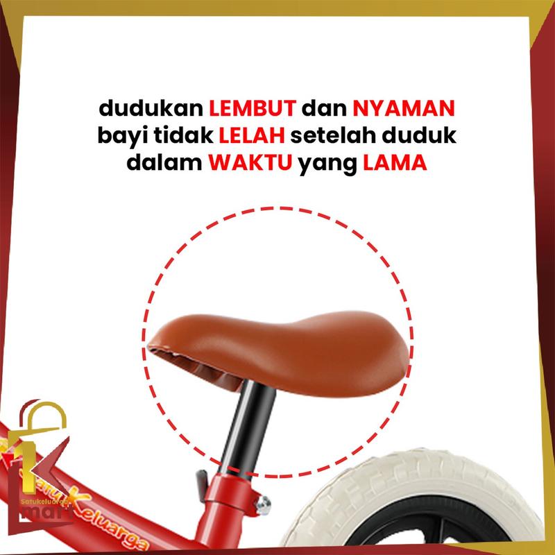 Product Introduction of [COD] SM M261 Sepeda Mainan Keseimbangan Anak Roda 2 Tanpa Dayung Sepeda Anak Kado Beraneka warna 24