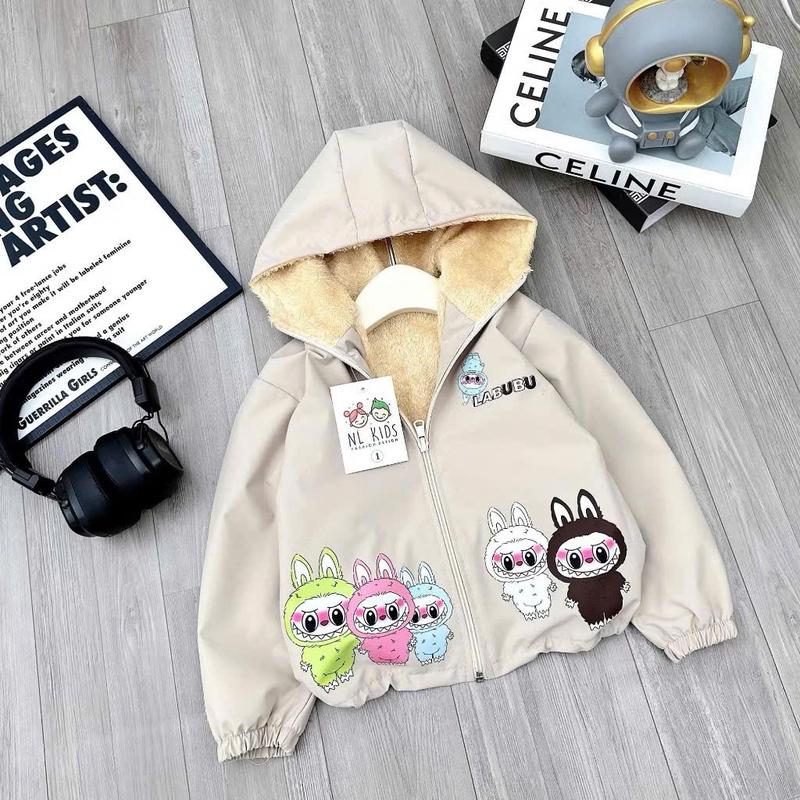Áo Khoác LABUBU Lót Lông Cho Bé Dễ Thương 1