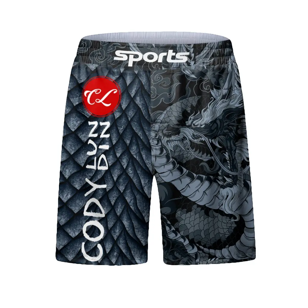 Quần short tập Rashguard BJJ MMA cao cấp 047