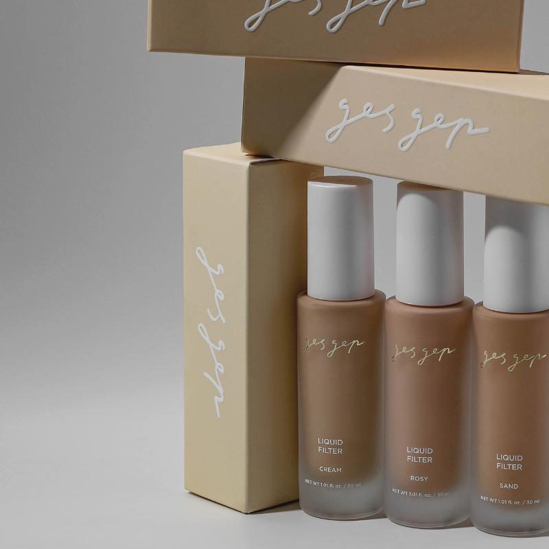 Kem nền Gesgep LIQUID FILTER (Rosy - Sand - Cream)