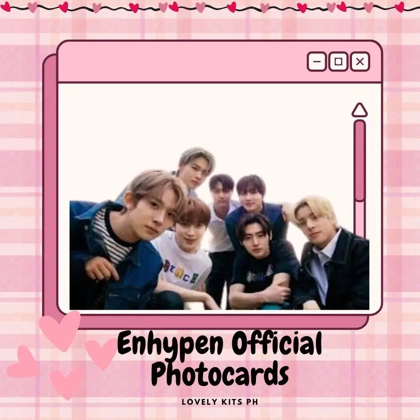[Official] Enhypen Assorted Photocards (with free top loader & sleeves)