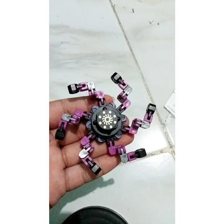 Transformer Spinner Mainan Fidget Spinner Robot Transformer Terbaru / Mainan Penghilang ...