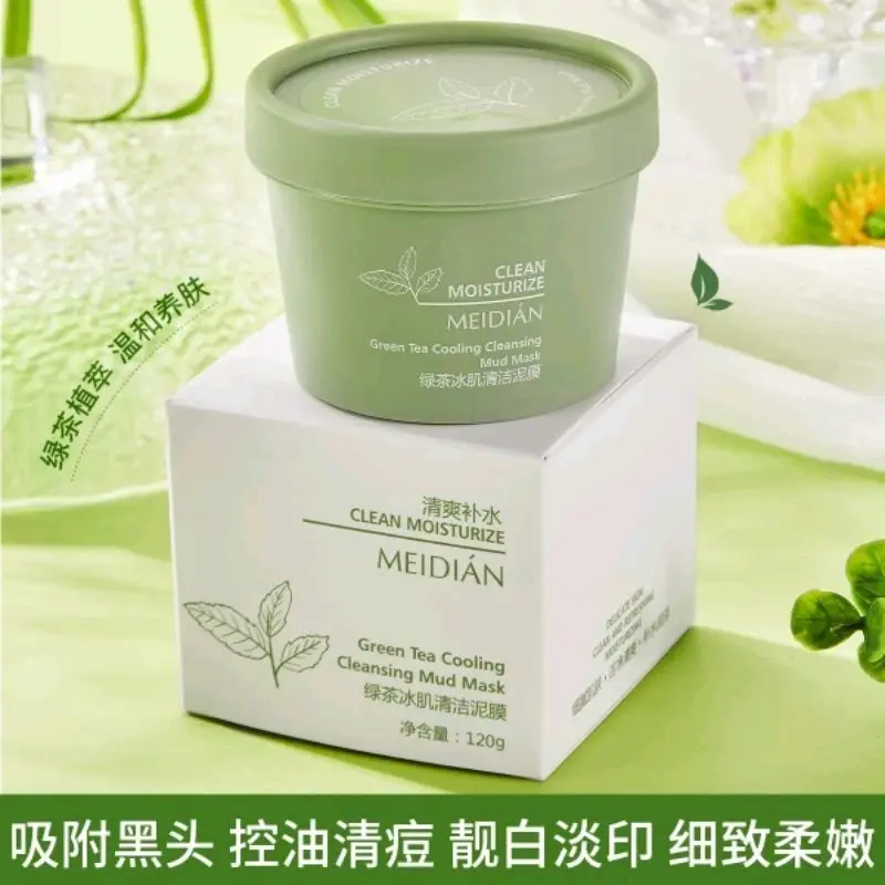 MASKER LUMPUR GREEN TEA / MUD MASK GREENTEA