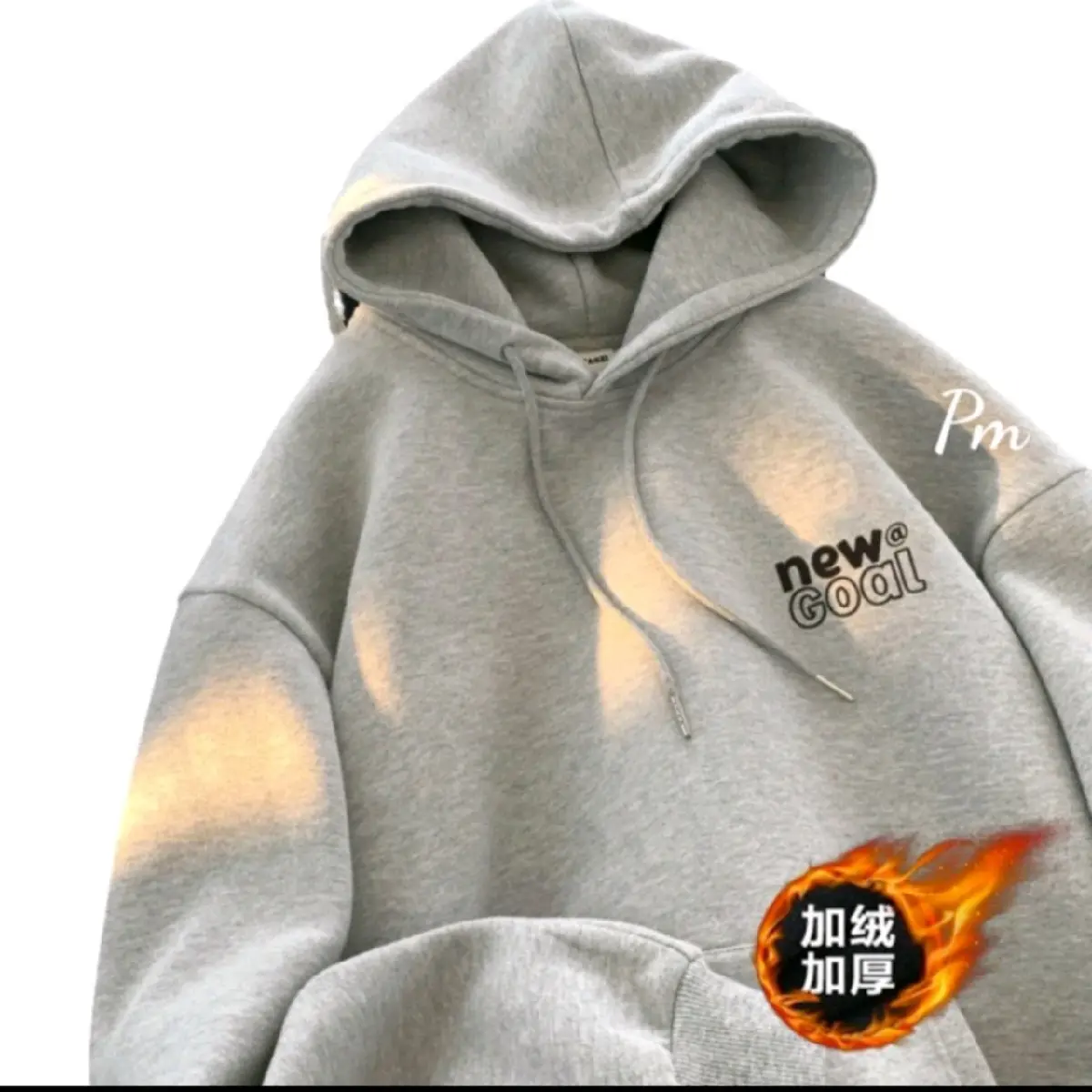 Áo khoác hoodie  nỉ lót bông nón 2 lớp 35-55kg trở lại nam nữ đều mặc được