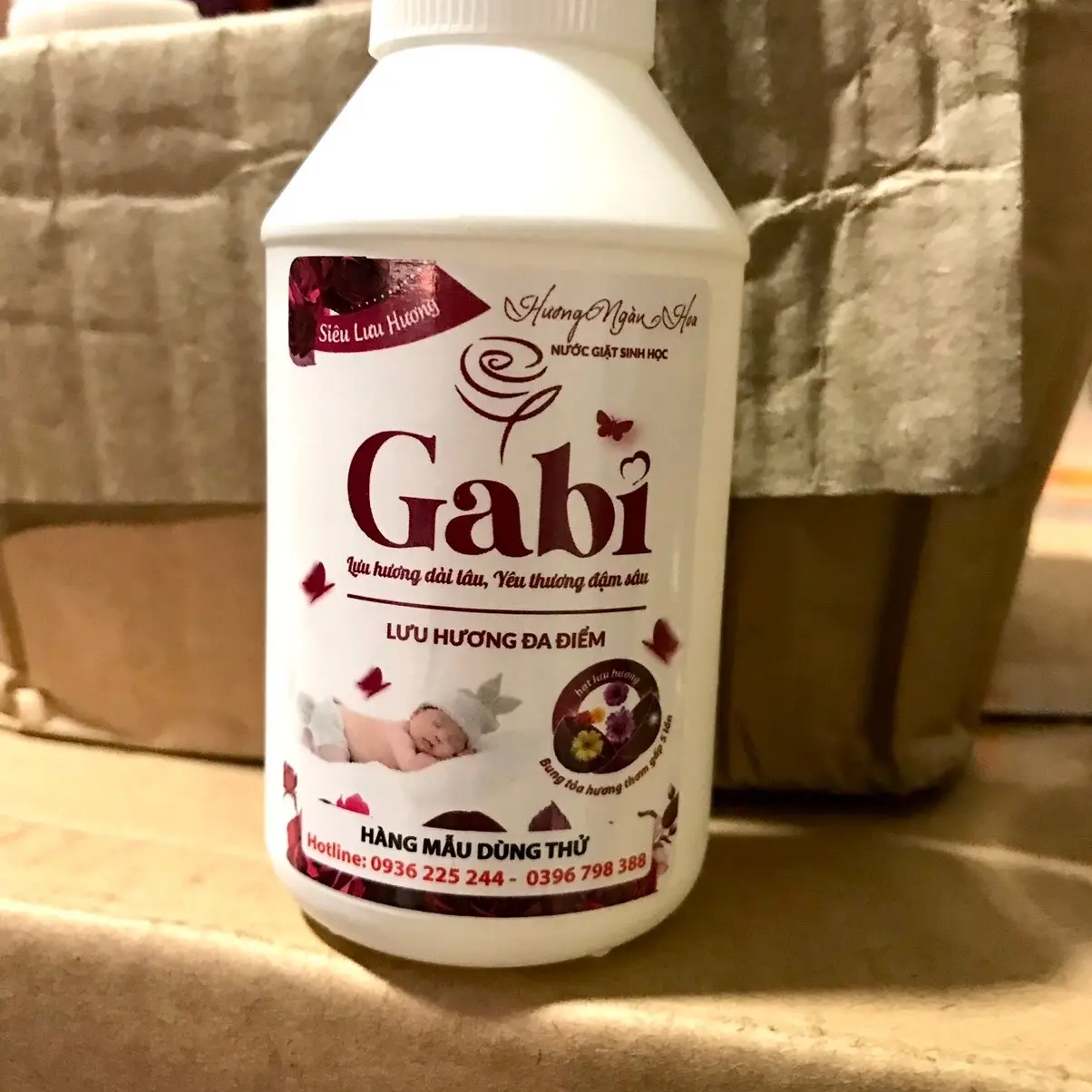 Chai nước giặt sinh học GABI 6in1 ( dùng thử)