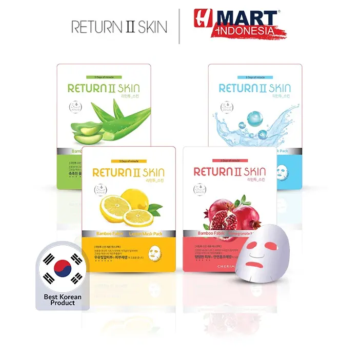 Return II Skin Sheet Mask - Masker Wajah - ASLI KOREA 100%