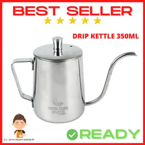 Teko Leher Angsa Gooseneck Pour Over Stainless Tebal 250ml 350ml