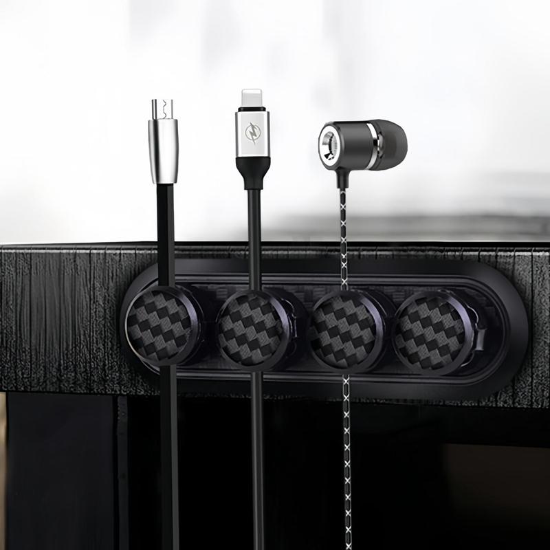 Product Introduction of Car Magnetic Cable Clip, Car Data Cable Storage Holder, Creative Desktop Cable Organizer, Universal Car Interior Accessories 8