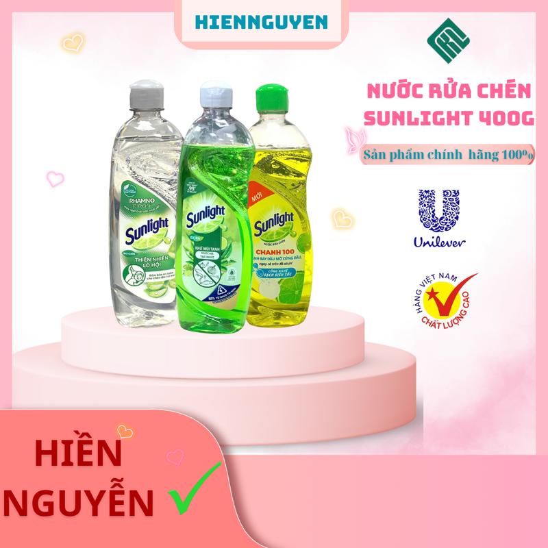 Nước rửa chén Sunlight hương thiên nhiên 400g