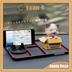 Phone Holder Mat / Alas Mobil Dashboard Anti Slip / Car Dashboard Mounting Hp