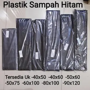 Plastik Sampah, Trash bag/Trashbag , Plastik Hitam, Kantong Plastik Sampah, Kantong Sampah Hitam